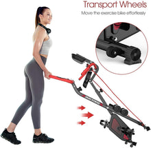 
                        
                          將圖片載入圖庫檢視器 pooboo Folding Exercise Bike Indoor Cycling Bike Magnetic Upright Bike Stationary Bike - JOY2ESpree
                        
                      