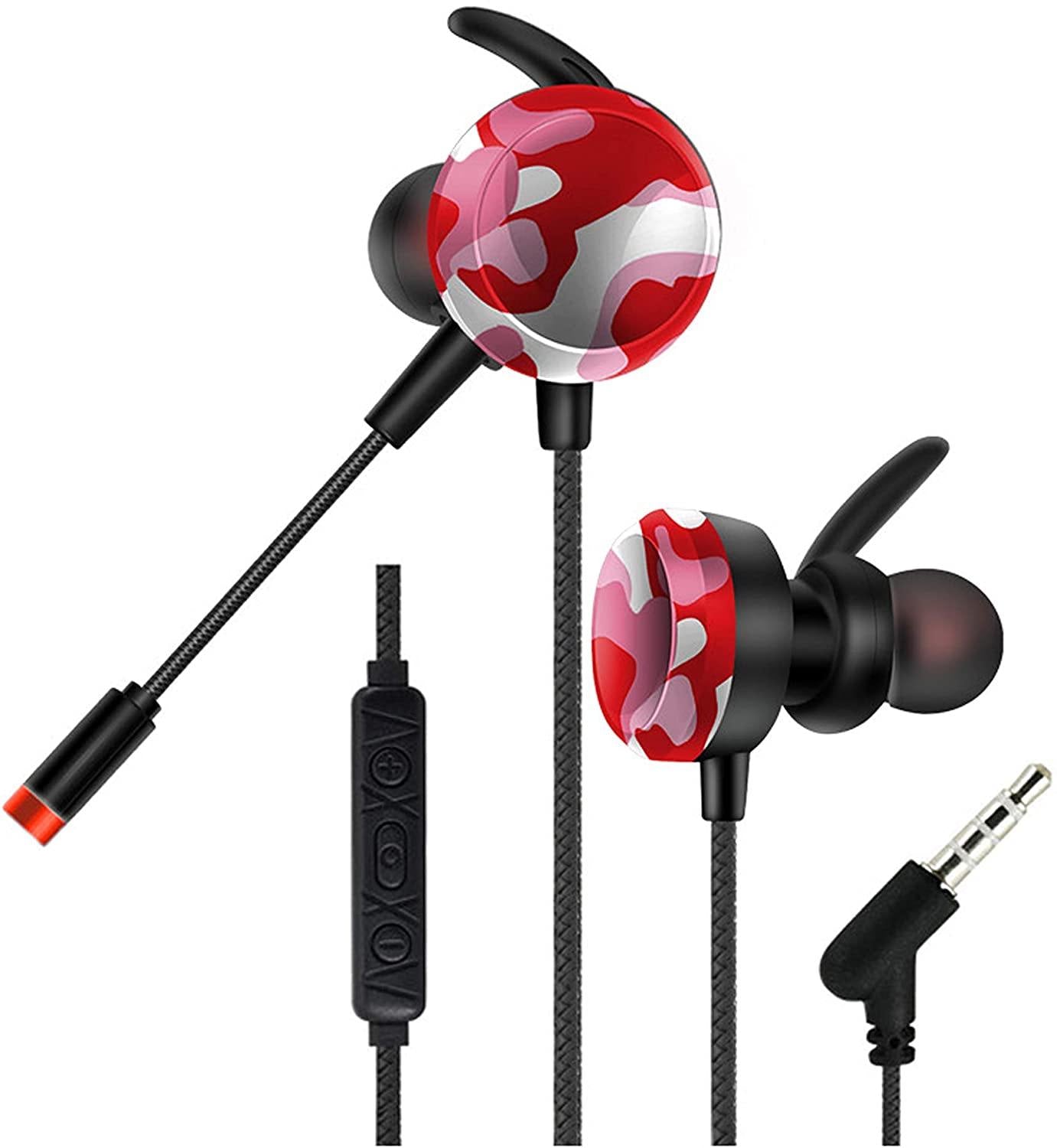 Dual Microphones Gaming Headphones with Siri Wake-up Noise Cancelling Stereo Bass Headphones for Mobile Gaming - JOY2ESpree