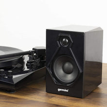 
                        
                          Muat gambar ke penampil Galeri, Gemini Sound TT-900 Series Stereo Belt Drive Turntable Sound System Set, 3 Speed Vinyl Record Bluetooth Player with Dual 50W Watts Speakers, Black/Red - JOY2ESpree
                        
                      