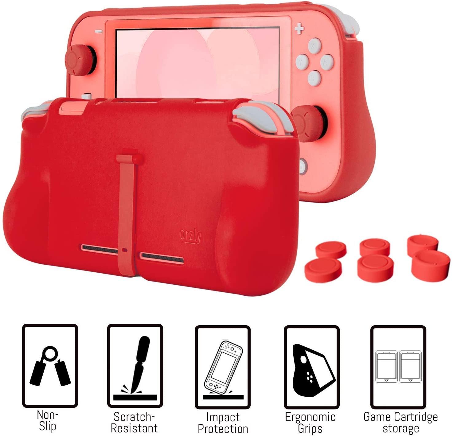 Orzly Accessories Bundle Compatible for use with Nintendo Switch Lite - JOY2ESpree