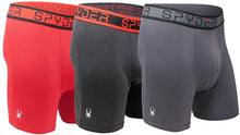 
                        
                          Cargar imagen en el visor de la galería, Spyder Performance Mesh Mens Boxer Briefs Sports Underwear 3 Pack for Men
                        
                      