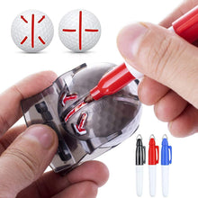 
                        
                          गैलरी व्यूवर में इमेज लोड करें, FINGER TEN Golf Ball Marker Line Drawing Tool 4 Color Value Pack Template Liner Stencil Putt Alignment - JOY2ESpree
                        
                      