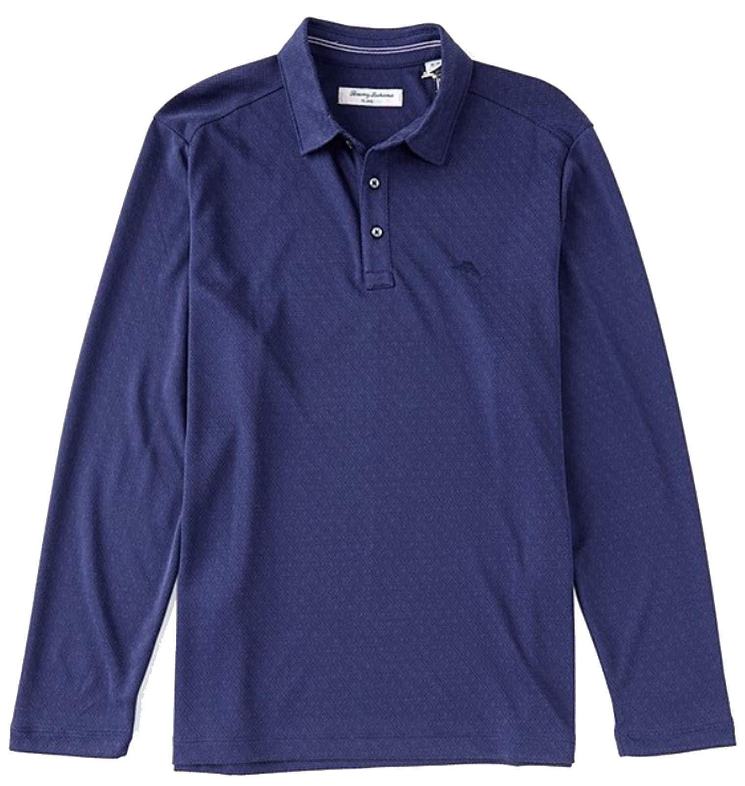 Tommy Bahama Long Sleeve Diamond La Jolla Golf Polo Shirt - JOY2ESpree