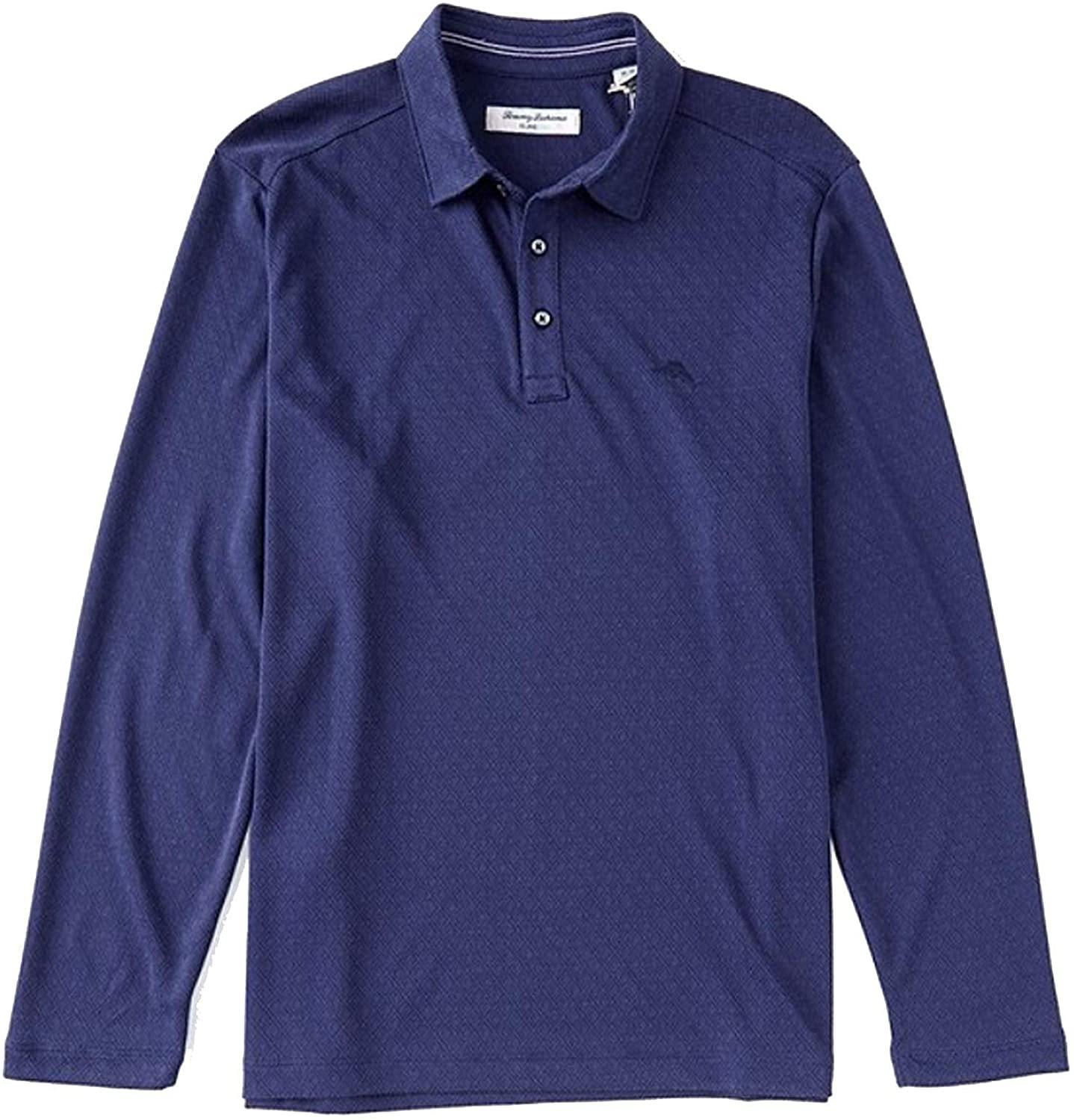 Tommy Bahama Long Sleeve Diamond La Jolla Golf Polo Shirt - JOY2ESpree
