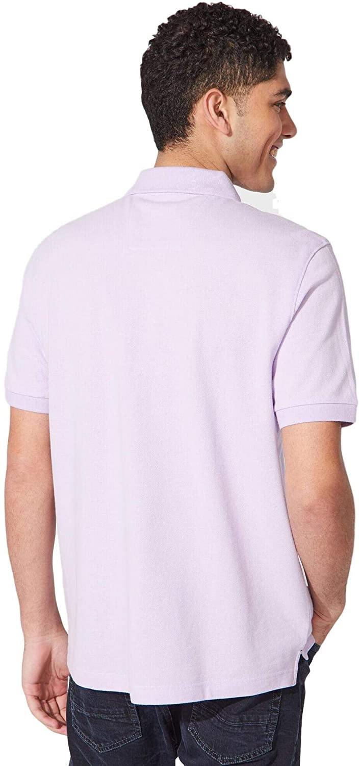 Nautica Men's Classic Fit Short Sleeve Solid Soft Cotton Polo Shirt - JOY2ESpree