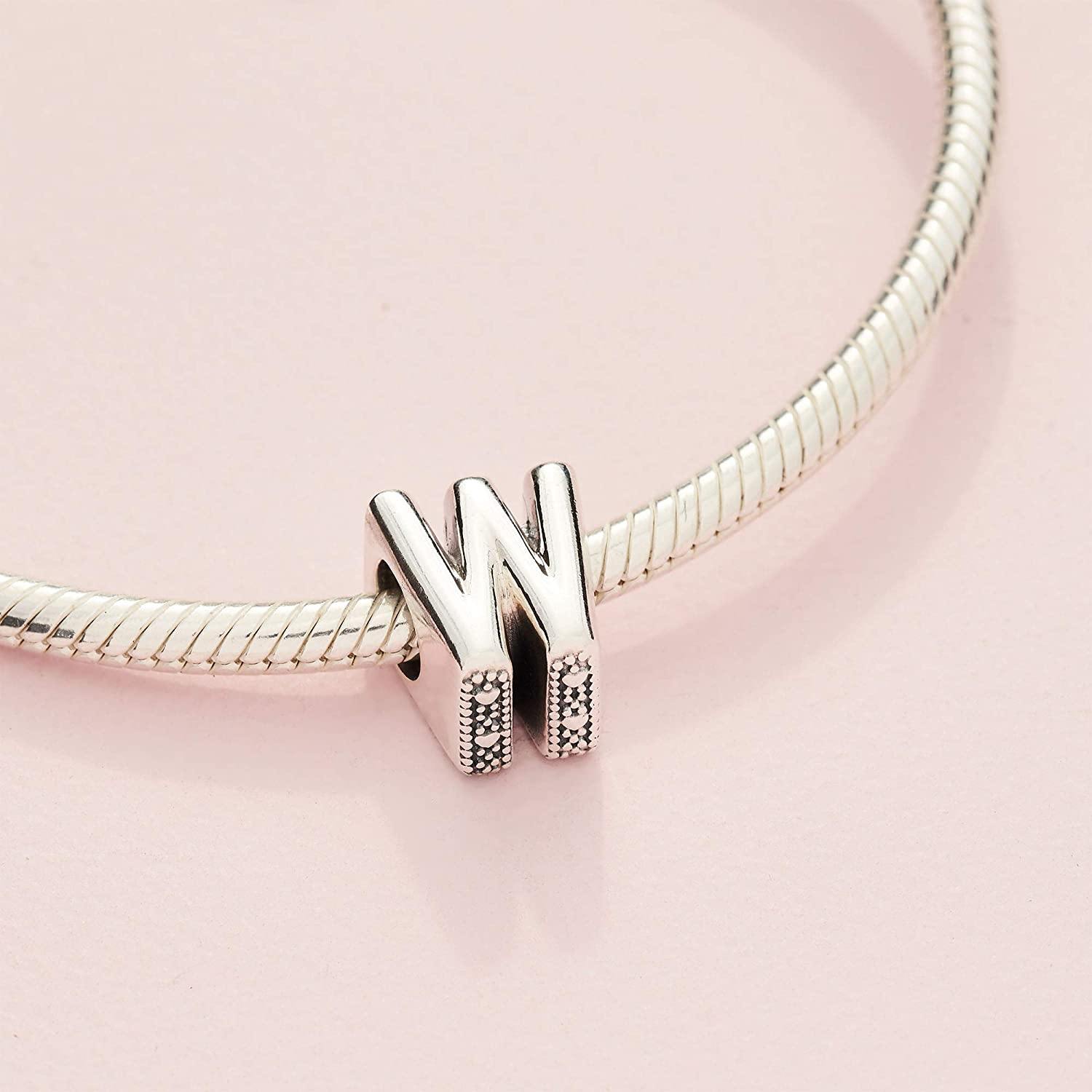 PANDORA Letter 925 Sterling Silver Charm - JOY2ESpree