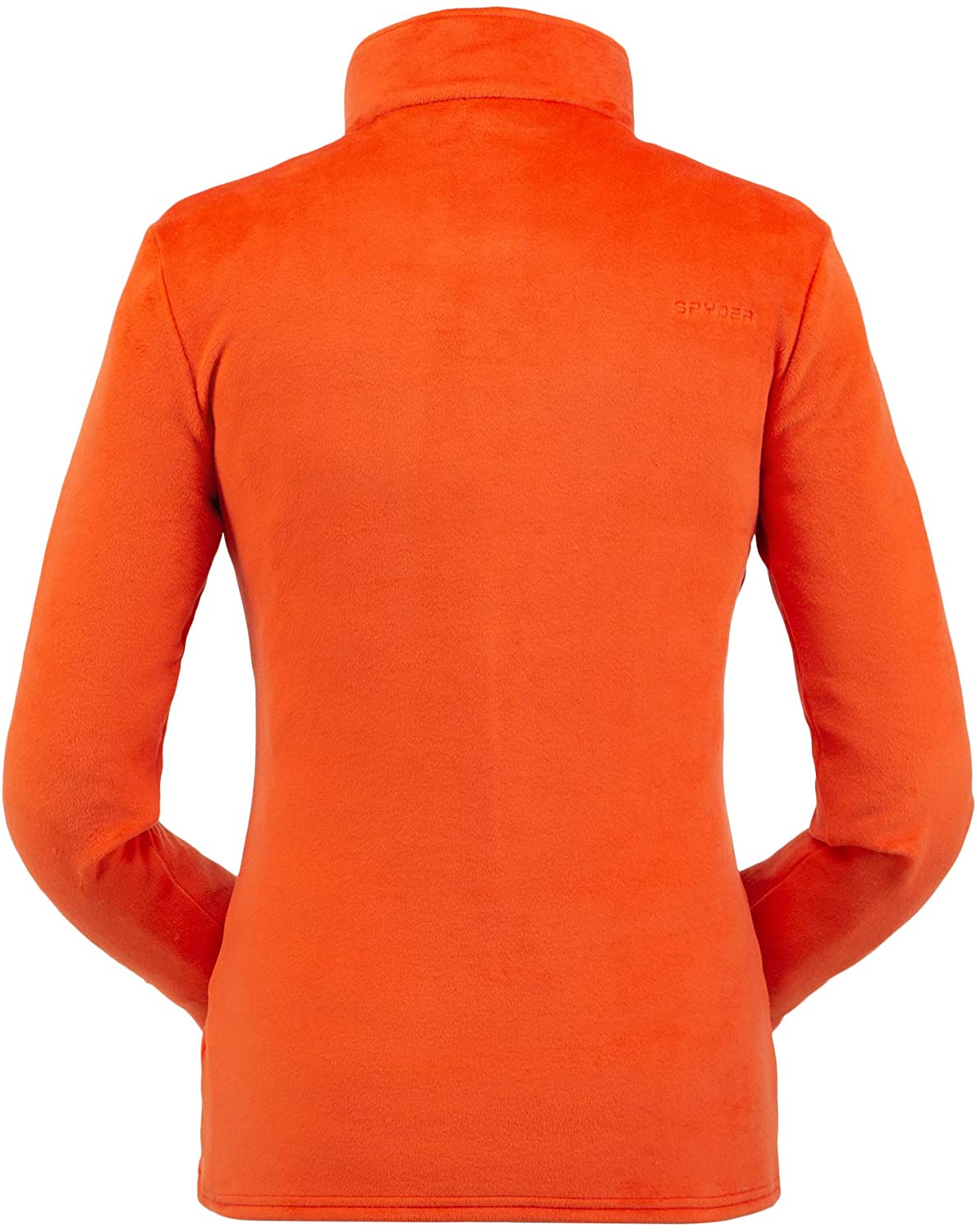 Spyder Womens Shimmer Bug Zip T-Neck