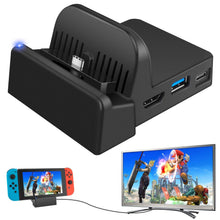 
                        
                          Cargar imagen en el visor de la galería, Ponkor Docking Station for Nintendo Switch, Charging Dock 4K HDMI TV Adapter Charger Set Replacement compatible - JOY2ESpree
                        
                      