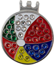 
                        
                          Cargar imagen en el visor de la galería, DA VINCI Magnetic Golf Hat Clip with 1 Inch Bling Metal Golf Ball Marker - JOY2ESpree
                        
                      