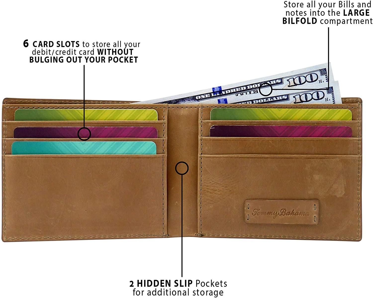 Tommy Bahama Men's Slimfold Wallet