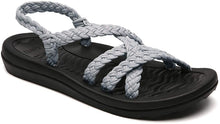 
                        
                          Muat gambar ke penampil Galeri, MEGNYA Women's Comfortable Walking Sandals with Arch Support Waterproof for Walking/Hiking/Travel/Wedding/Water Spot/Beach
                        
                      