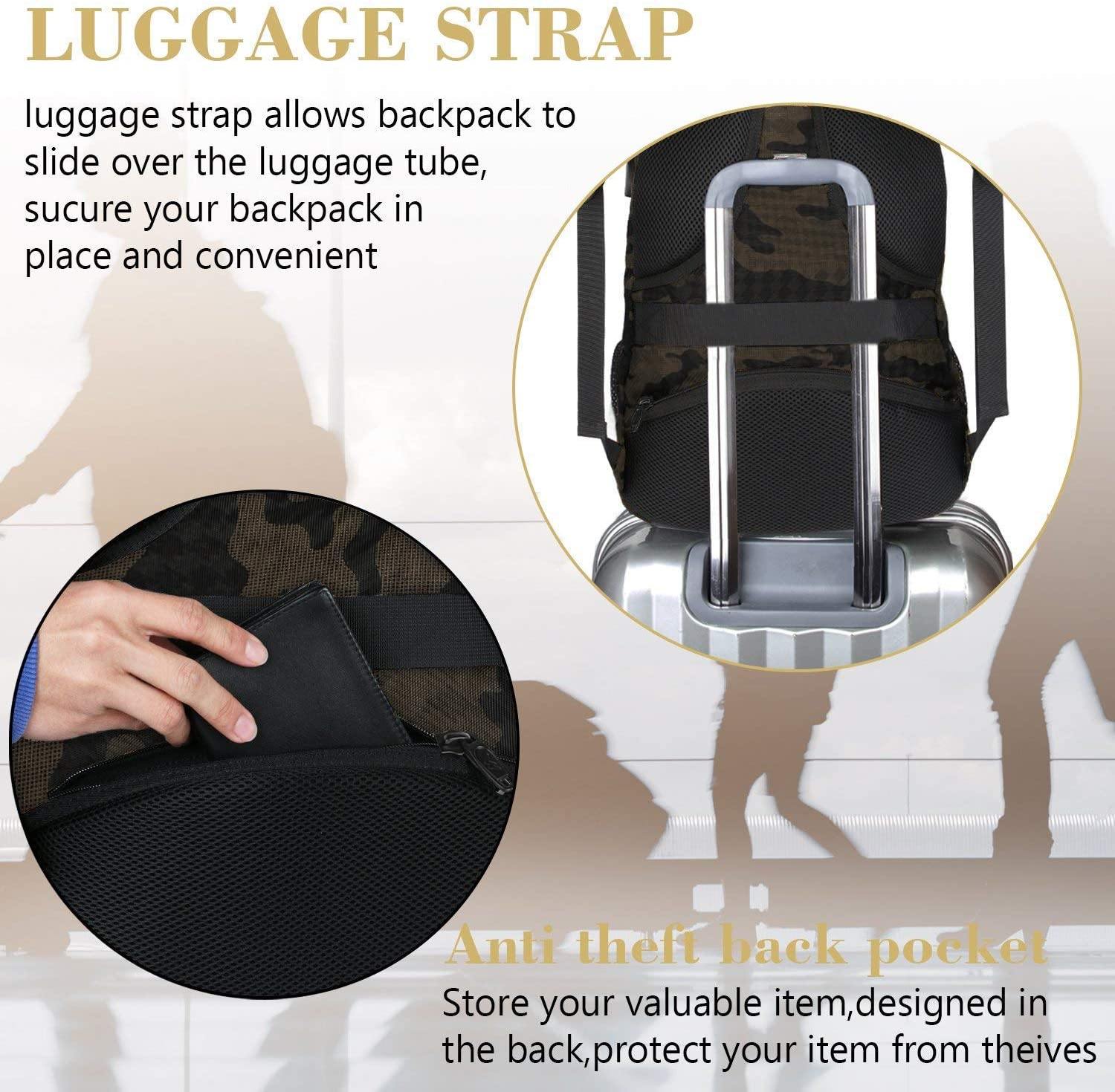 Matein Travel Laptop Backpack, Business Anti Theft Slim Durable Laptops Backpack - JOY2ESpree