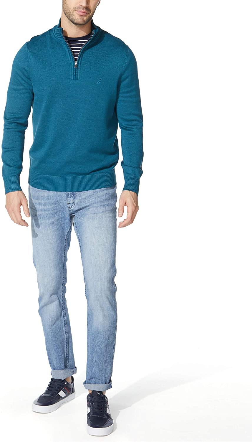 Nautica Men's Quarter-Zip Sweater - JOY2ESpree