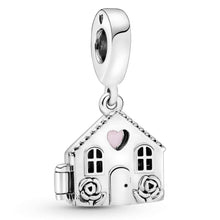 
                        
                          Cargar imagen en el visor de la galería, Pandora Jewelry House Silver Dangle With Pink Enamel Sterling Silver Charm - JOY2ESpree
                        
                      