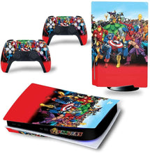 
                        
                          Load image into Gallery viewer, Mmoptop PS5 Skin Aven-GeRs for Playstation 5 Disc Version with Console and Dualsense Controller - Full Set - JOY2ESpree
                        
                      