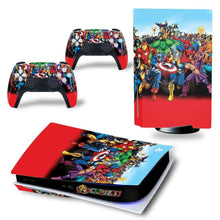 
                        
                          Load image into Gallery viewer, Mmoptop PS5 Skin Aven-GeRs for Playstation 5 Disc Version with Console and Dualsense Controller - Full Set - JOY2ESpree
                        
                      