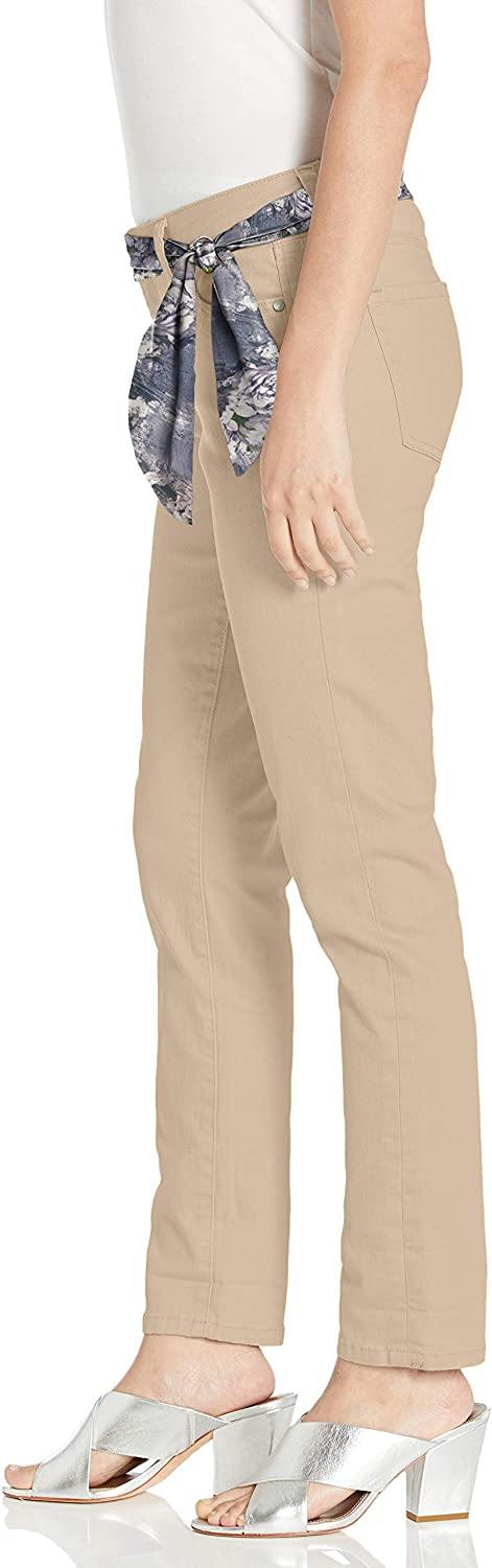 Jag Jeans Women's Carter Girlfriend Jean with Satin Belt