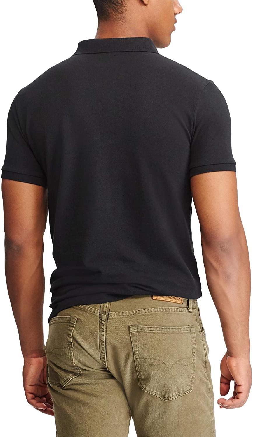 Polo RL Men's Custom Slim Fit Mesh Pony Shirt