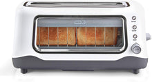 
                        
                          Cargar imagen en el visor de la galería, Dash Clear View Toaster: Extra Wide Slot Toaster with Stainless Steel Accents + See Through Window - JOY2ESpree
                        
                      