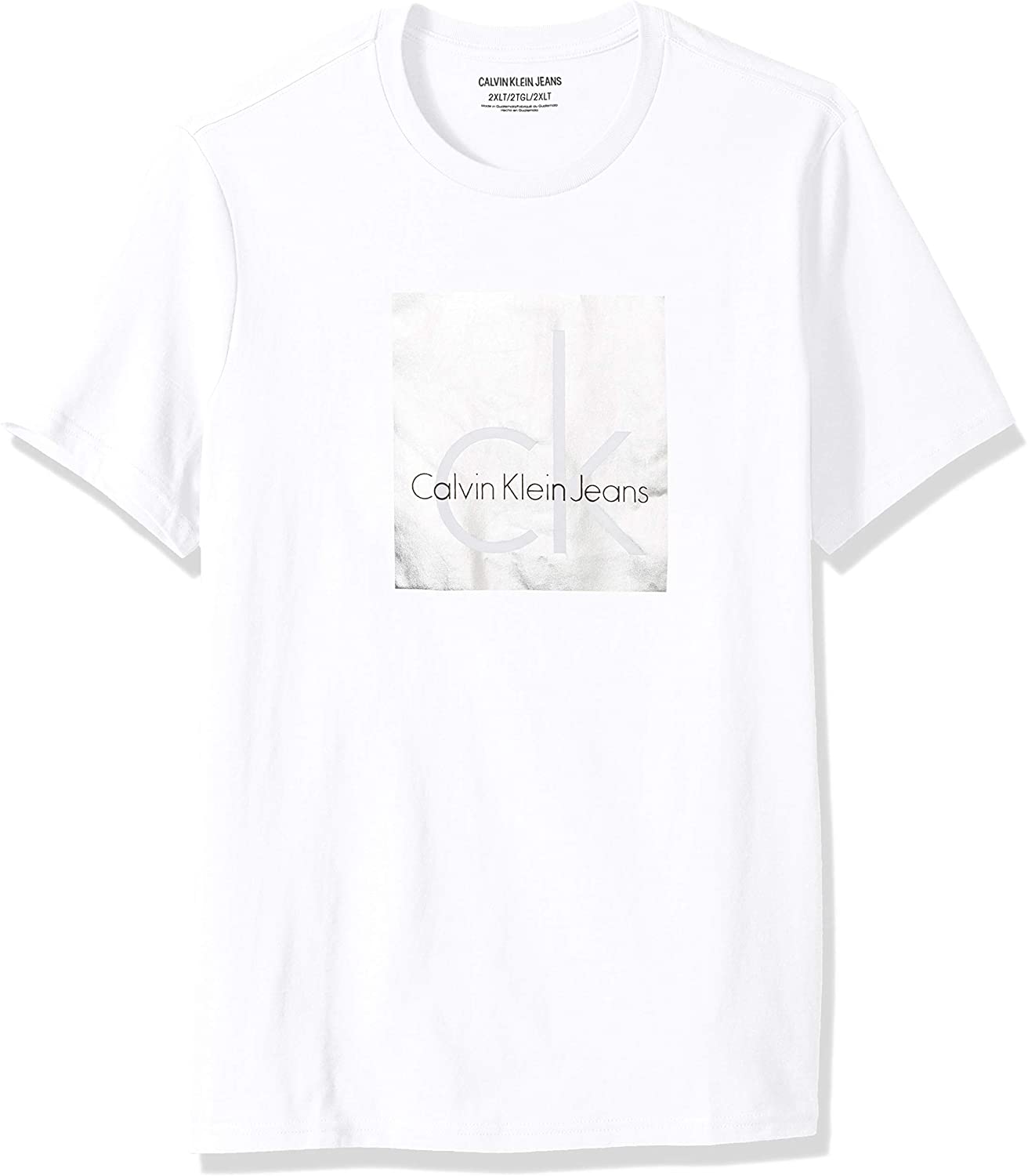 Calvin Klein Men's Short Sleeve Monogram Logo T-Shirt