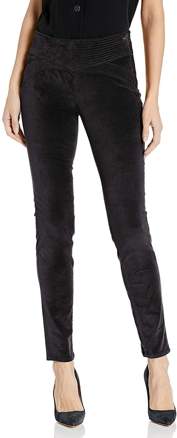 Jag Jeans Women's Olive Skinny Pull on Pant in Soft Touch Velveteen