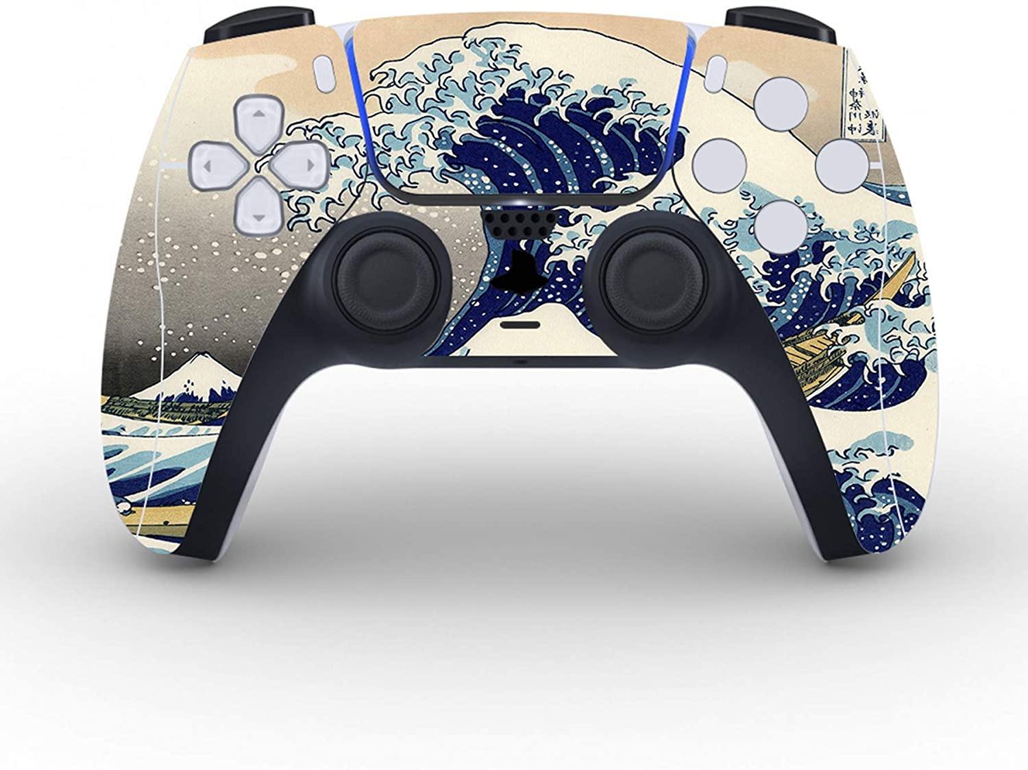 PlayVital Blue Nebula Full Set Skin Decal for PS5 Console Digital Edition - JOY2ESpree