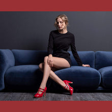 
                        
                          Muat gambar ke penampil Galeri, MACKIN J G574-1 Women's Mary Jane Vintage Heels Chunky Platform T-Strap Dress Pumps
                        
                      