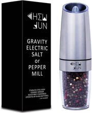 
                        
                          Cargar imagen en el visor de la galería, Electric Gravity Pepper Grinder or Salt Mill with Adjustable Coarseness . - JOY2ESpree
                        
                      