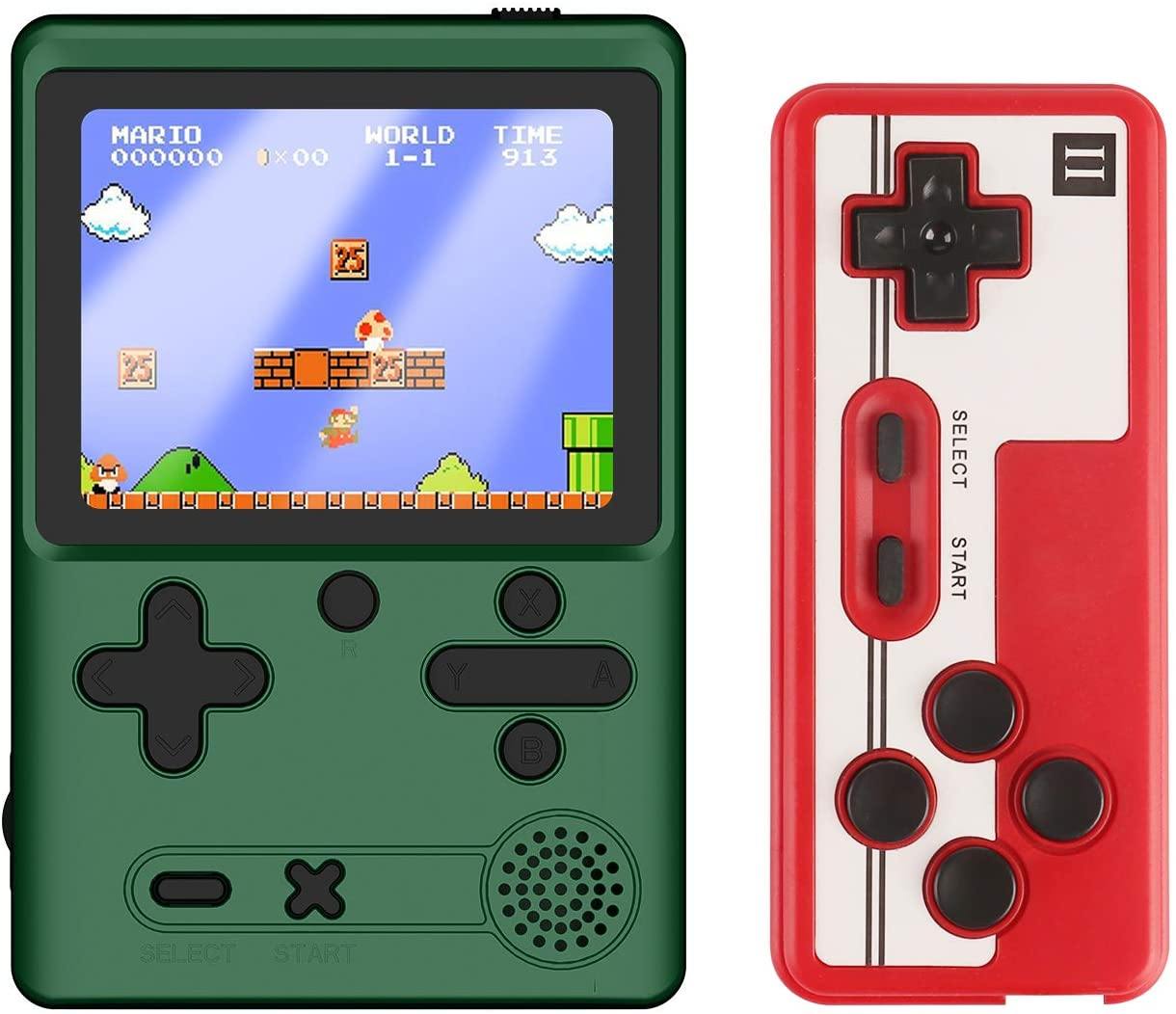 Sorlakar Retro Game Console, AV Output NES Console with Built-in 620 Classic Video Games and 2 Controllers Plug and Play for Kids and Adults (A) - JOY2ESpree