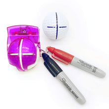 
                        
                          Load image into Gallery viewer, JKL Golf Ball Marker Alignment Tool-Golf Accessories for Golf Ball Marker Line Liner Drawing Stencil Kit - JOY2ESpree
                        
                      