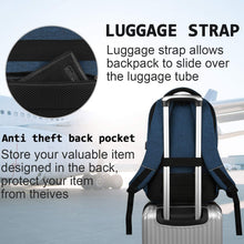 
                        
                          Load image into Gallery viewer, Laptop Backpack,Business Travel Anti Theft Slim Durable Laptops Backpack with USB Charging Port
                        
                      