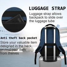 
                        
                          Cargar imagen en el visor de la galería, Laptop Backpack,Business Travel Anti Theft Slim Durable Laptops Backpack with USB Charging Port - JOY2ESpree
                        
                      