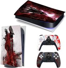 
                        
                          Load image into Gallery viewer, gotor Vinyl Sticker Pattern Decals Skin for PS5 Playstation 5 Console and 2 Controllers Skins (Playstation 5, Type-M) - JOY2ESpree
                        
                      