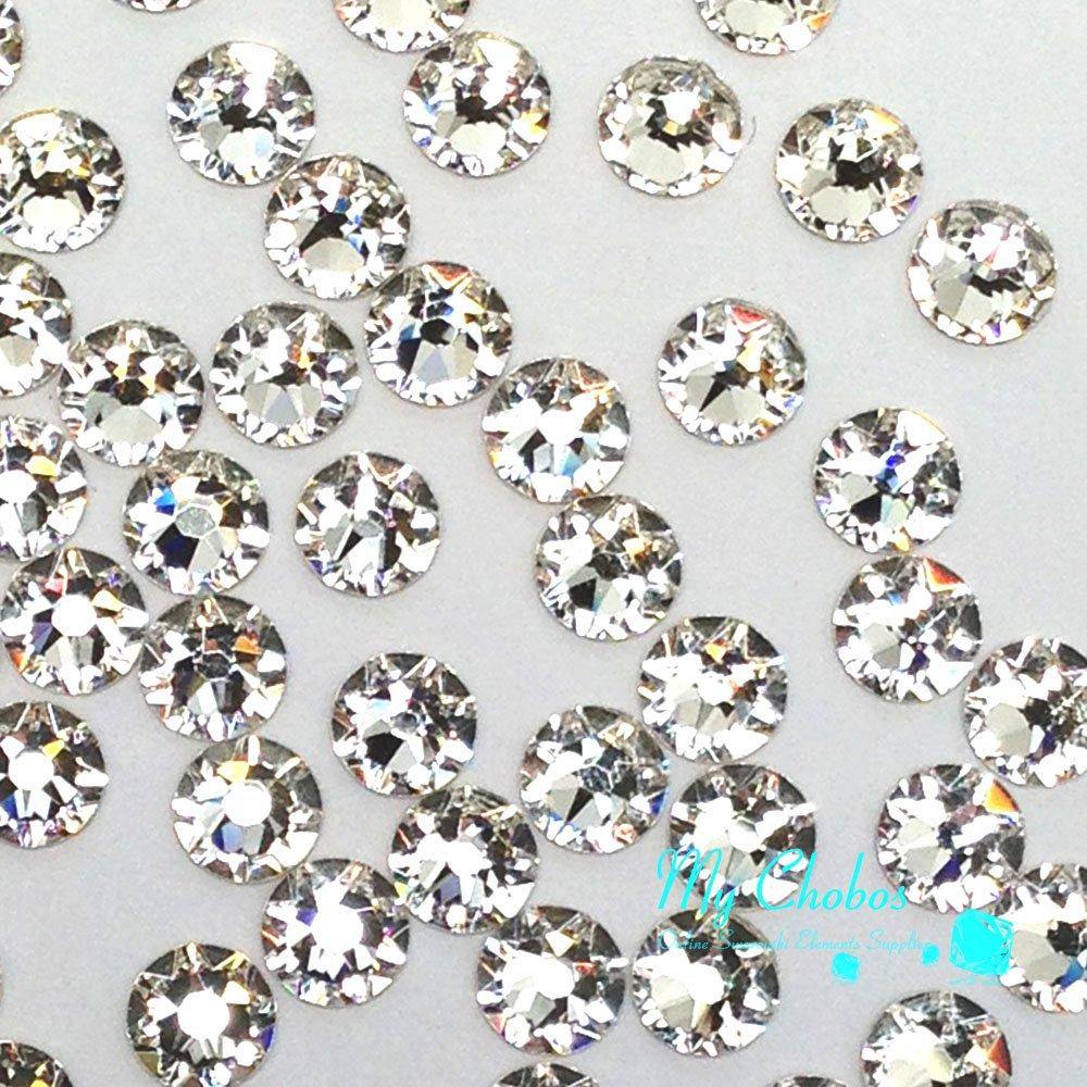 144 pcs Crystal (001) clear Swarovski NEW 2088 Xirius 20ss Flat backs Rhinestones 5mm ss20 - JOY2ESpree