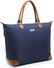 
                        
                          गैलरी व्यूवर में इमेज लोड करें, NNEE Large Oversized Water Resistance Nylon Tote Bag With Multiple Pocket Design (Navy)
                        
                      