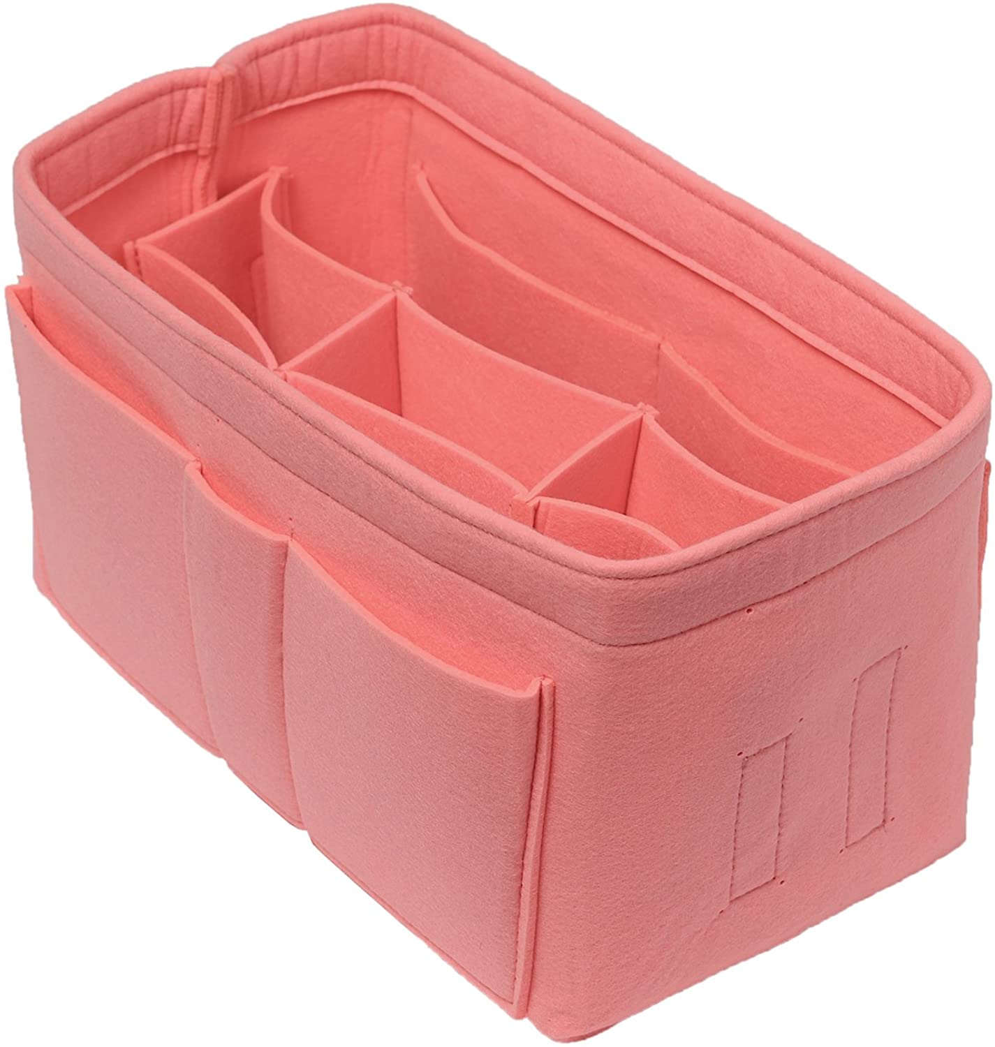 Purse Bag Organizer Insert with Lots of Different Size Spaces Divider Shaper for Speedy Shoulder Hobo Bag Keep Stuff Organized