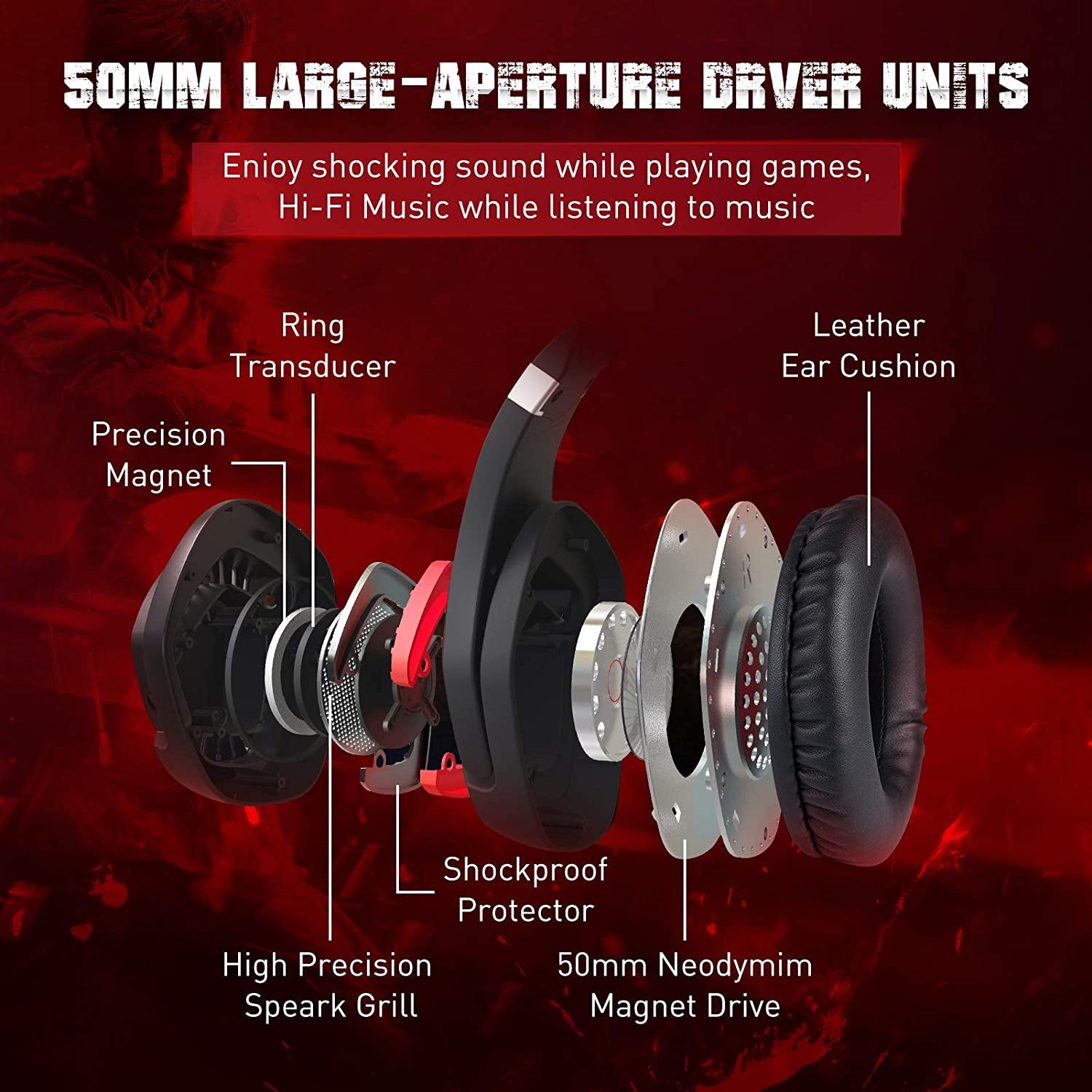 ONIKUMA Gaming Headset for PS5, PS4, Xbox Series X|S & Xbox One Games - JOY2ESpree