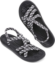 
                        
                          Muat gambar ke penampil Galeri, MEGNYA Women's Comfortable Walking Sandals with Arch Support Waterproof for Walking/Hiking/Travel/Wedding/Water Spot/Beach
                        
                      