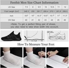 
                        
                          將圖片載入圖庫檢視器 Feethit Mens Slip On Running Shoes Breathable Lightweight Comfortable Fashion Non Slip Sneakers for Men
                        
                      