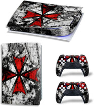 
                        
                          Load image into Gallery viewer, Mmoptop PS5 Skin for Playstation 5 Disc Version Console and Controller Vinyl Cover Skins Wrap - Black Pan-Ther - JOY2ESpree
                        
                      