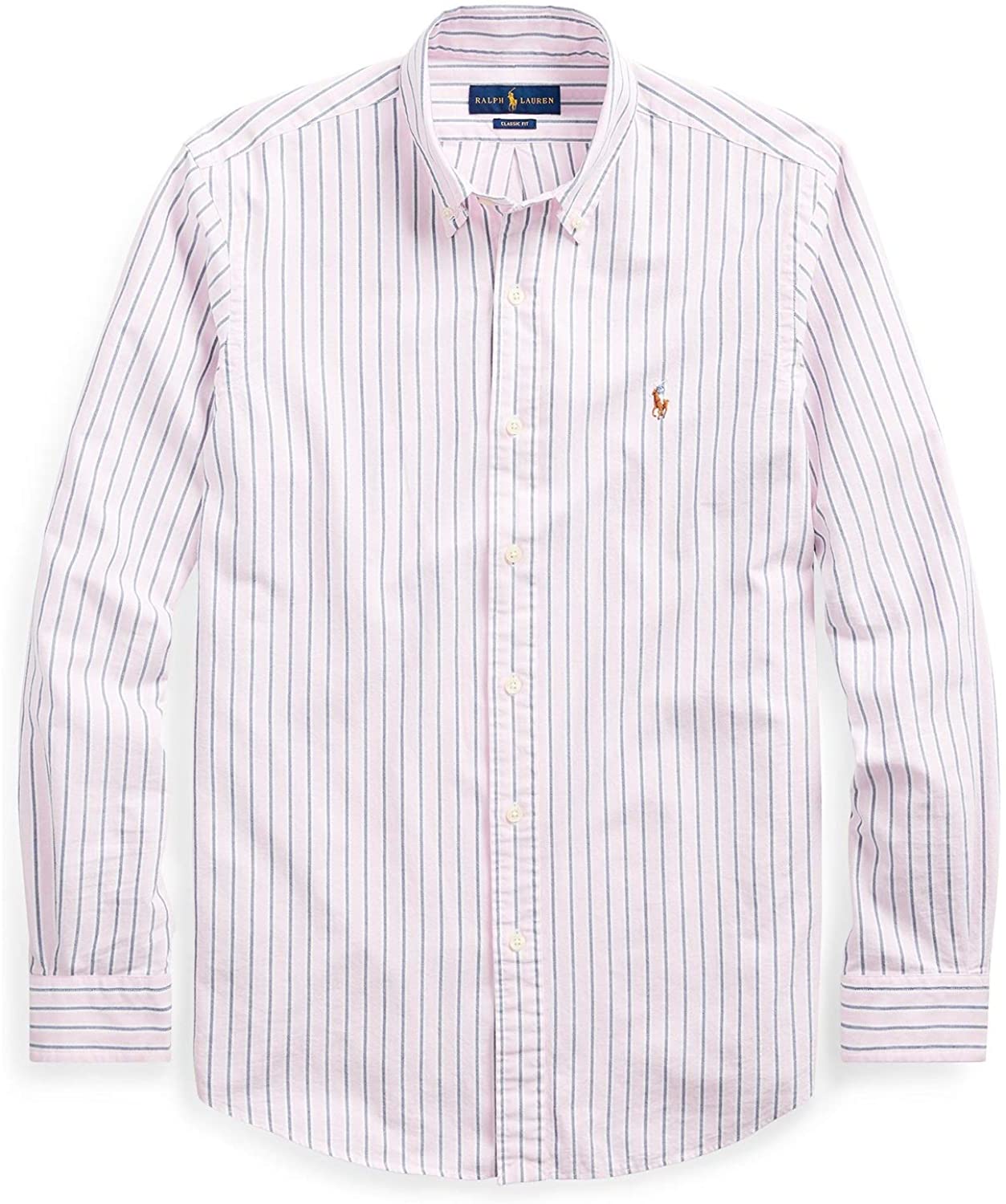 Polo Ralph Lauren Mens Classic Fit Oxford Longsleeve Buttondown Shirt