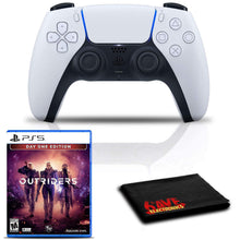
                        
                          將圖片載入圖庫檢視器 PlayStation 5 DualSense Wireless Controller Bundle with Outriders Day One Edition PS5 Game and Cleaning Cloth - JOY2ESpree
                        
                      