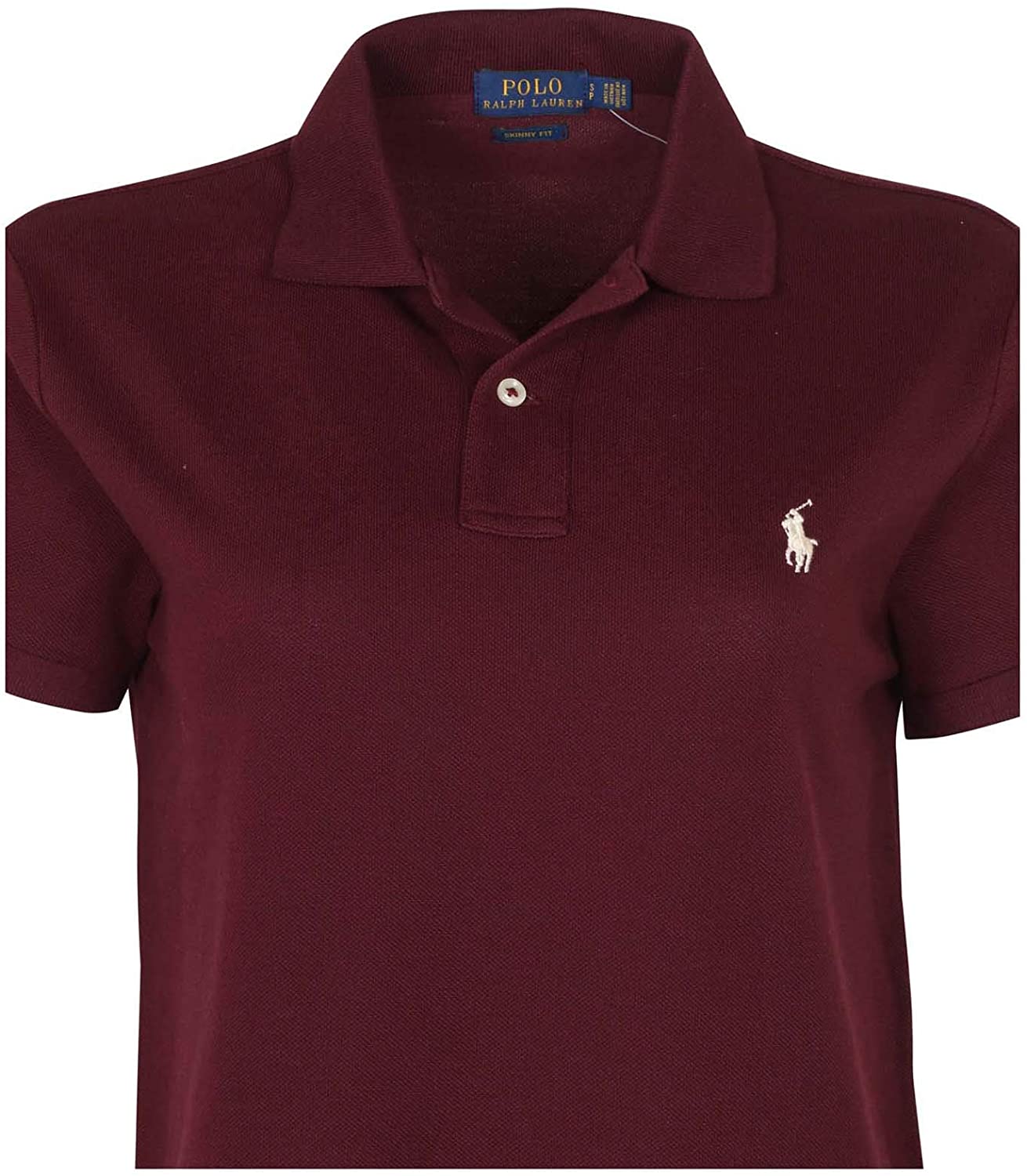 Ralph Lauren Skinny Fit Women Logo Polo Shirt