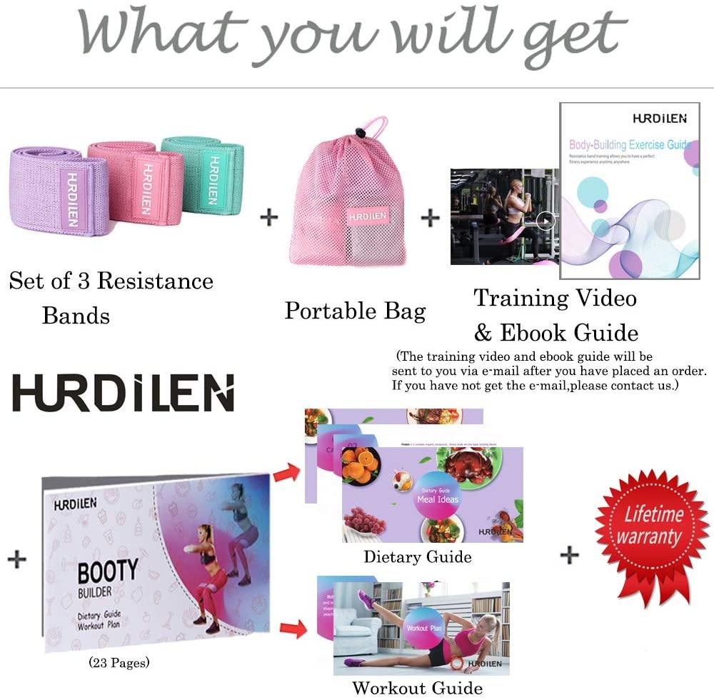 Hurdilen Resistance Bands Loop Exercise Bands - JOY2ESpree
