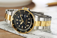 
                        
                          Cargar imagen en el visor de la galería, Mens Luxury Watches Ceramic Bezel Sapphire Glass Luminous Quartz Silver Gold Two Tone Stainless Steel Watch
                        
                      