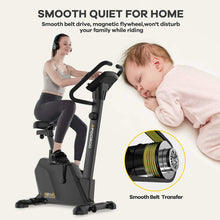 
                        
                          画像をギャラリービューアに読み込む, pooboo Magnetic Exercise Bike Upright Bike Stationary with Monitor &amp; Pad holder Home Workout - JOY2ESpree
                        
                      
