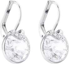 
                        
                          Load image into Gallery viewer, SWAROVSKI Women's Bella V Crystal Earrings Collection, Gray Crystals, Pink Crystals, Clear Crystals - JOY2ESpree
                        
                      