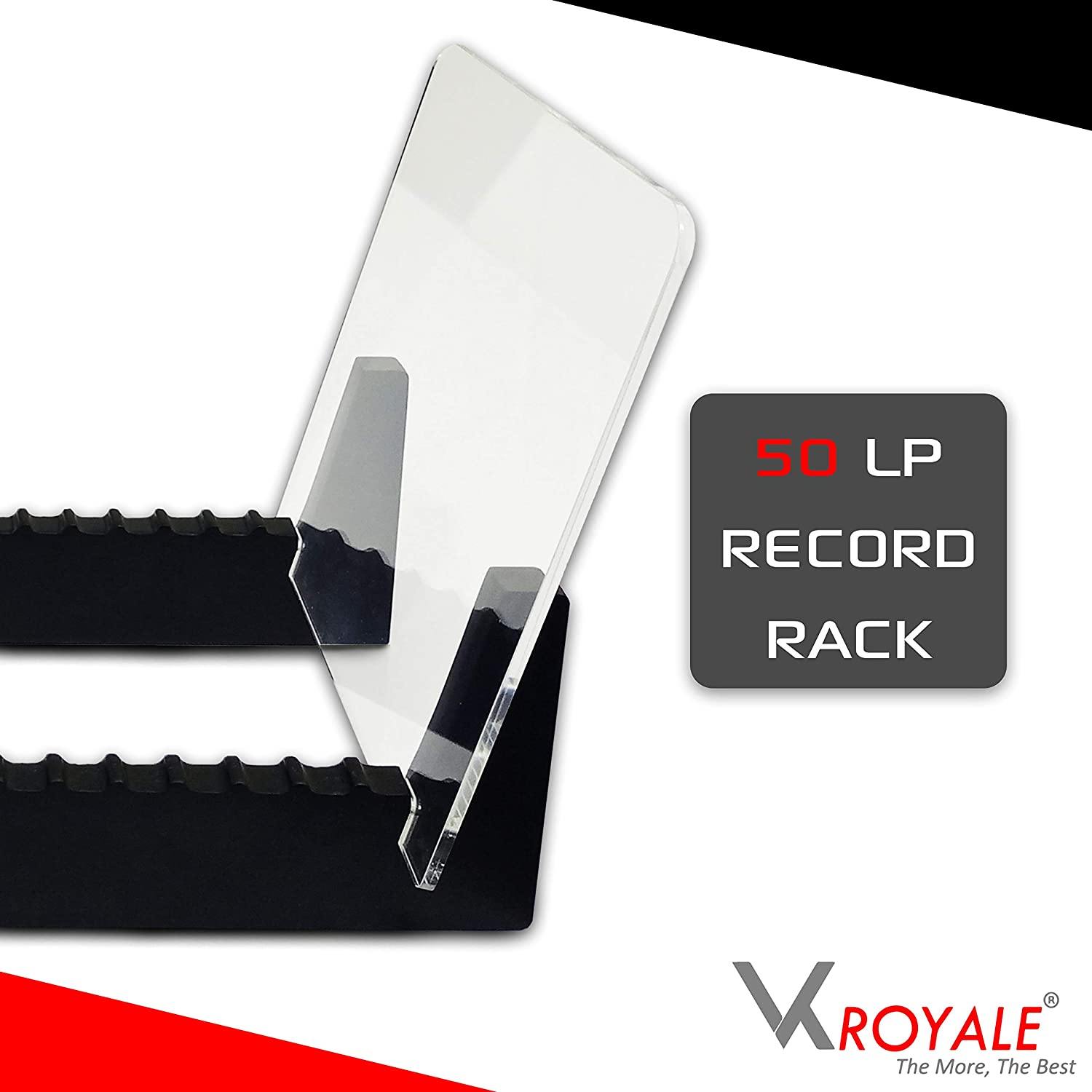 VK Royale - Vinyl Records Storage Holder Display Stand - JOY2ESpree