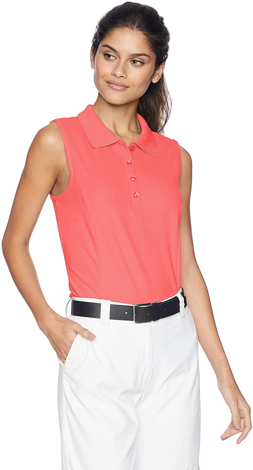 Greg Norman Women's Protek Micro Pique S/L Polo