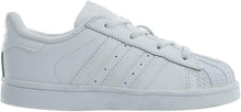 
                        
                          Muat gambar ke penampil Galeri, adidas Originals Unisex-Baby Superstar Elastic Sneaker, White/White/White
                        
                      
